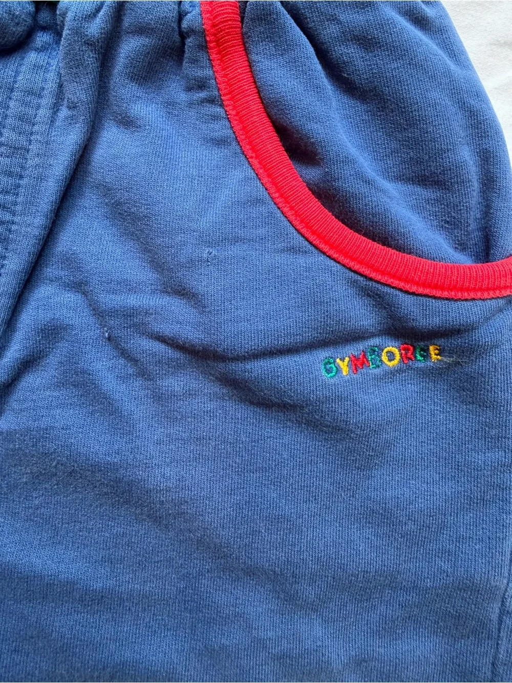 Gymboree Vintage 90s Color block Baby Pants Size Small Colorful *flaws*